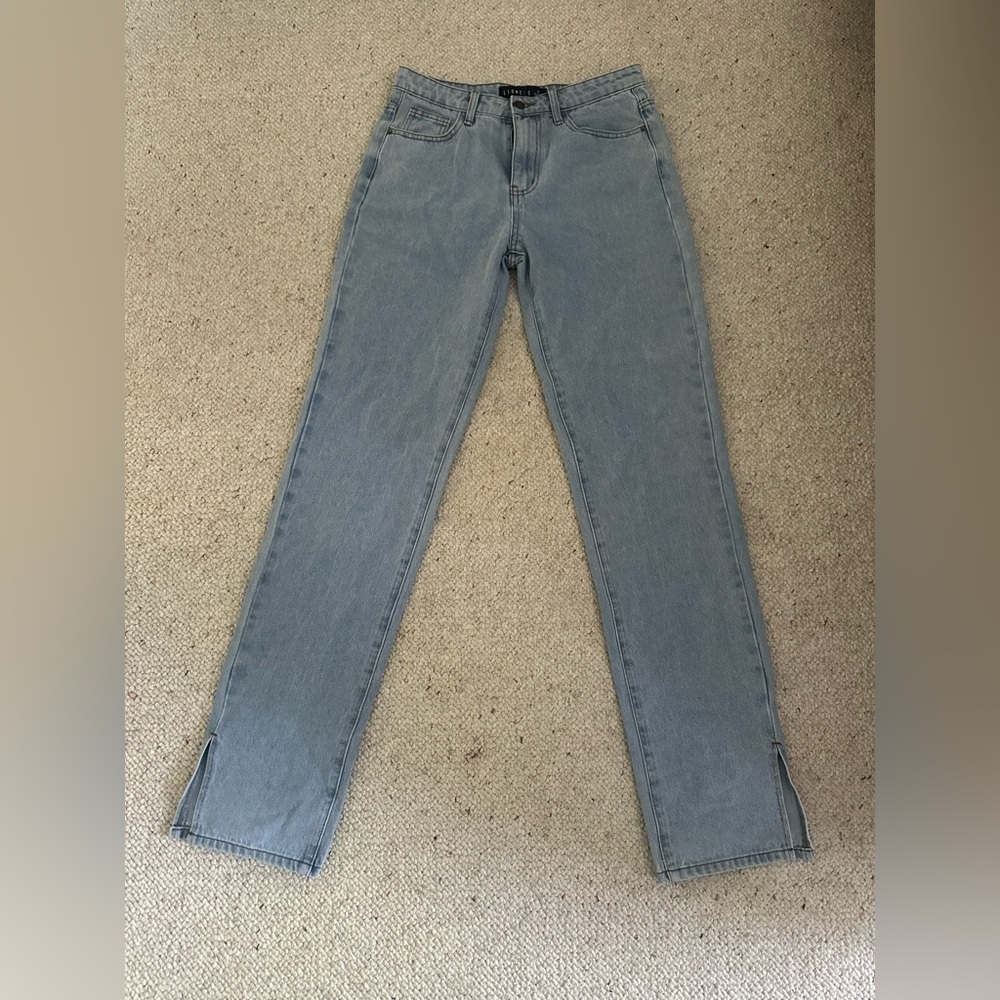 Lioness Light Blue Straight Alabama Jeans